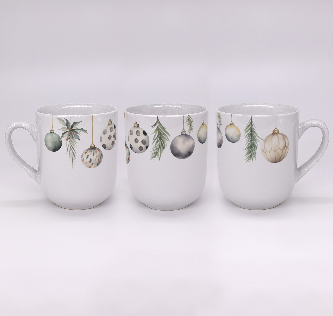 Tasse Weihnachten mit Weihnachtskugel Keramik