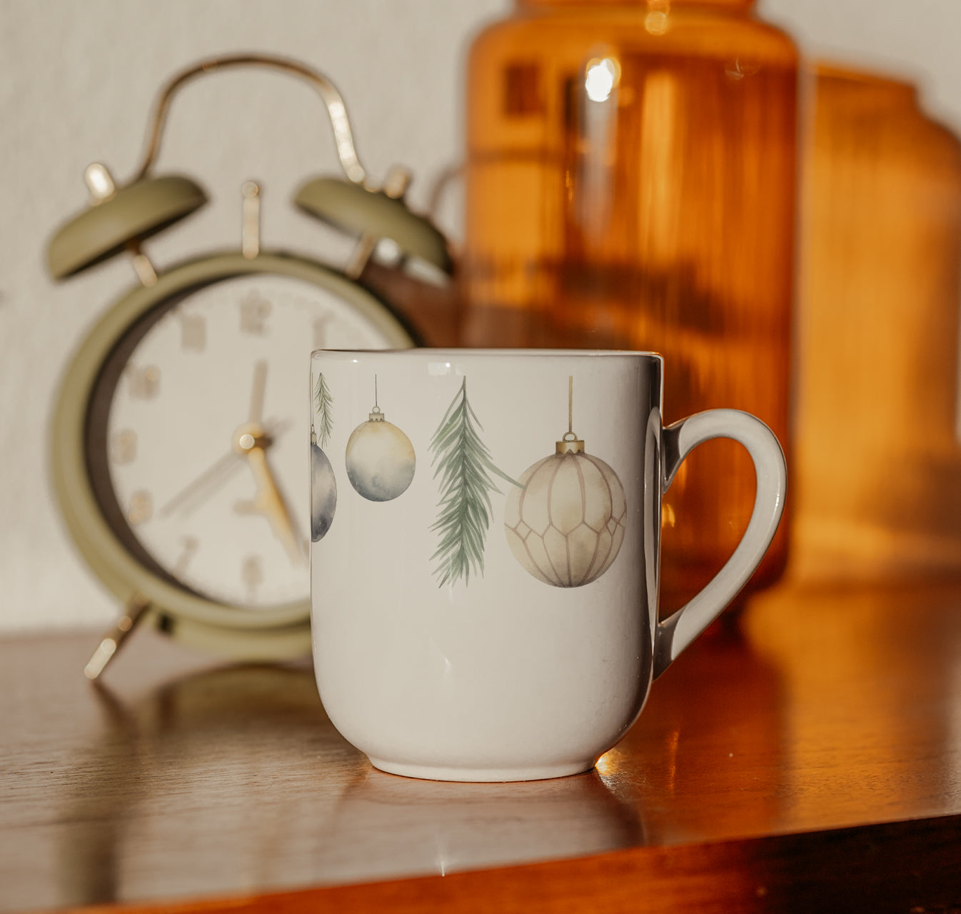 Tasse Weihnachten mit Weihnachtskugel Keramik
