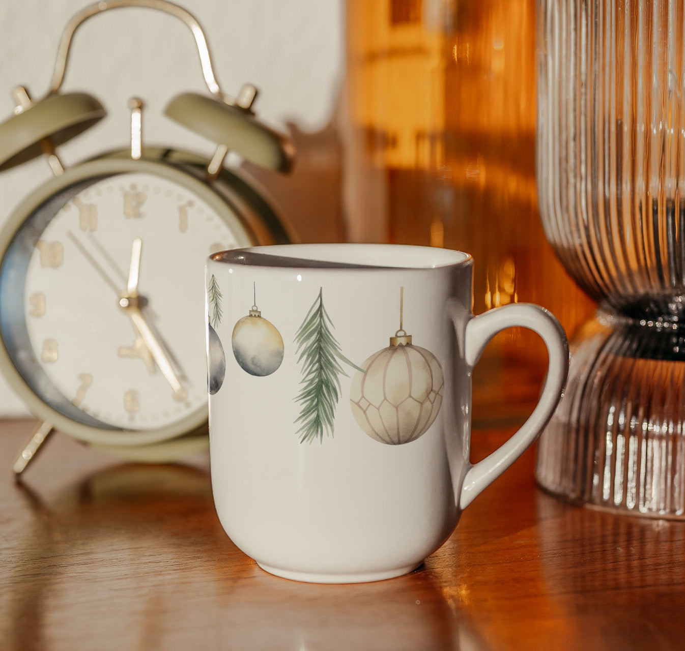 Tasse Weihnachten mit Weihnachtskugel Keramik