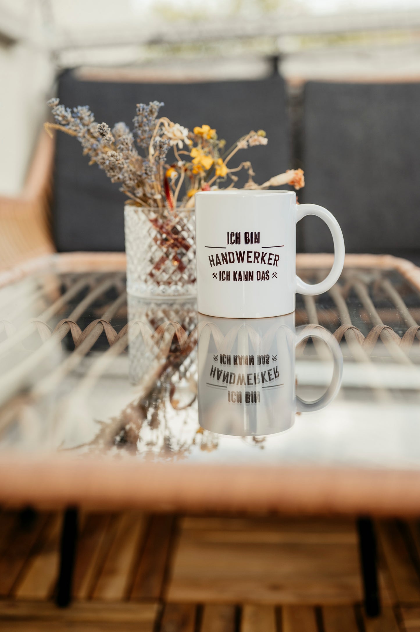 Tasse mit Spruch "Ich bin Handwerker, ich kann das" Handwerk