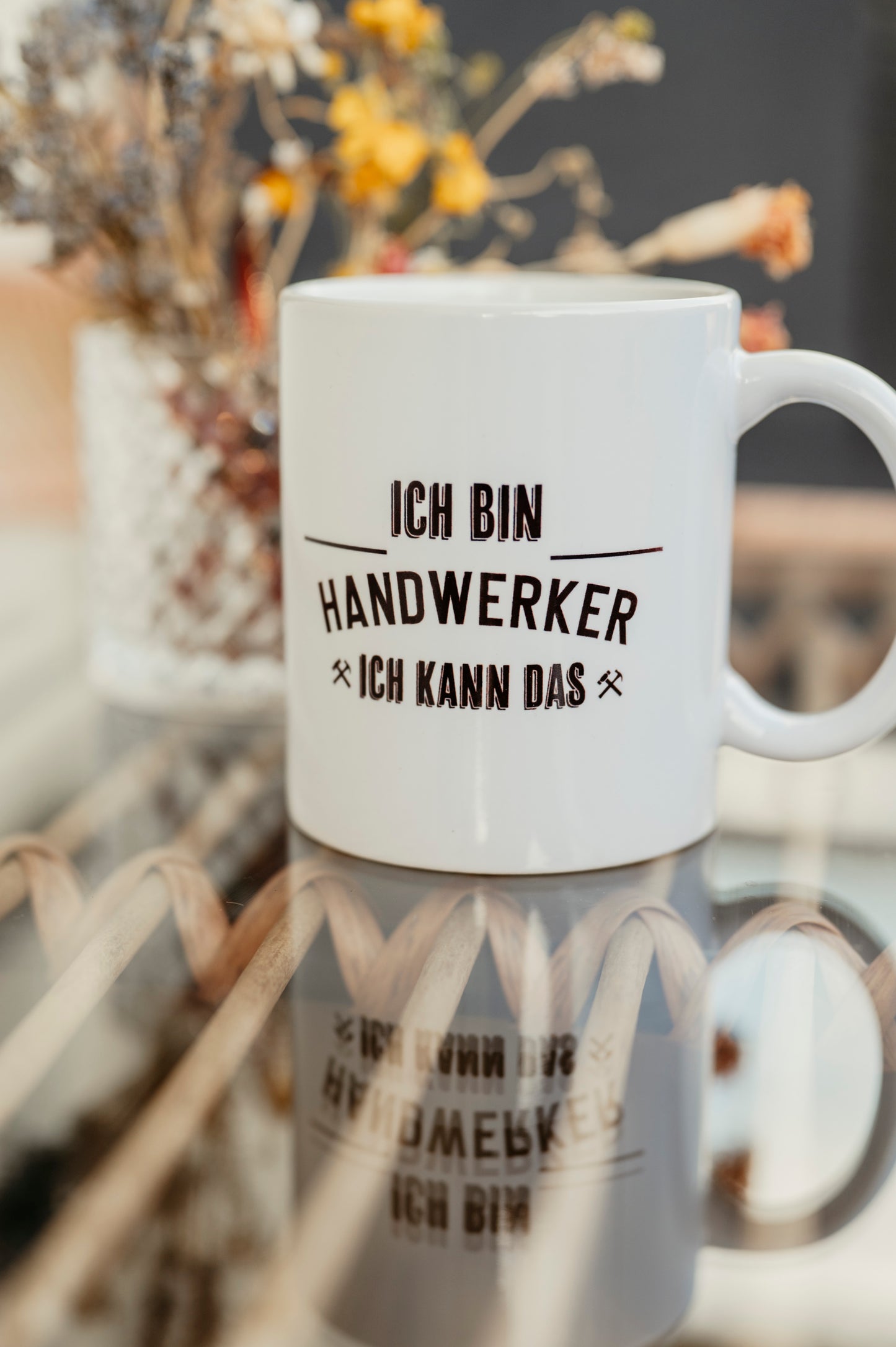Tasse mit Spruch "Ich bin Handwerker, ich kann das" Handwerk