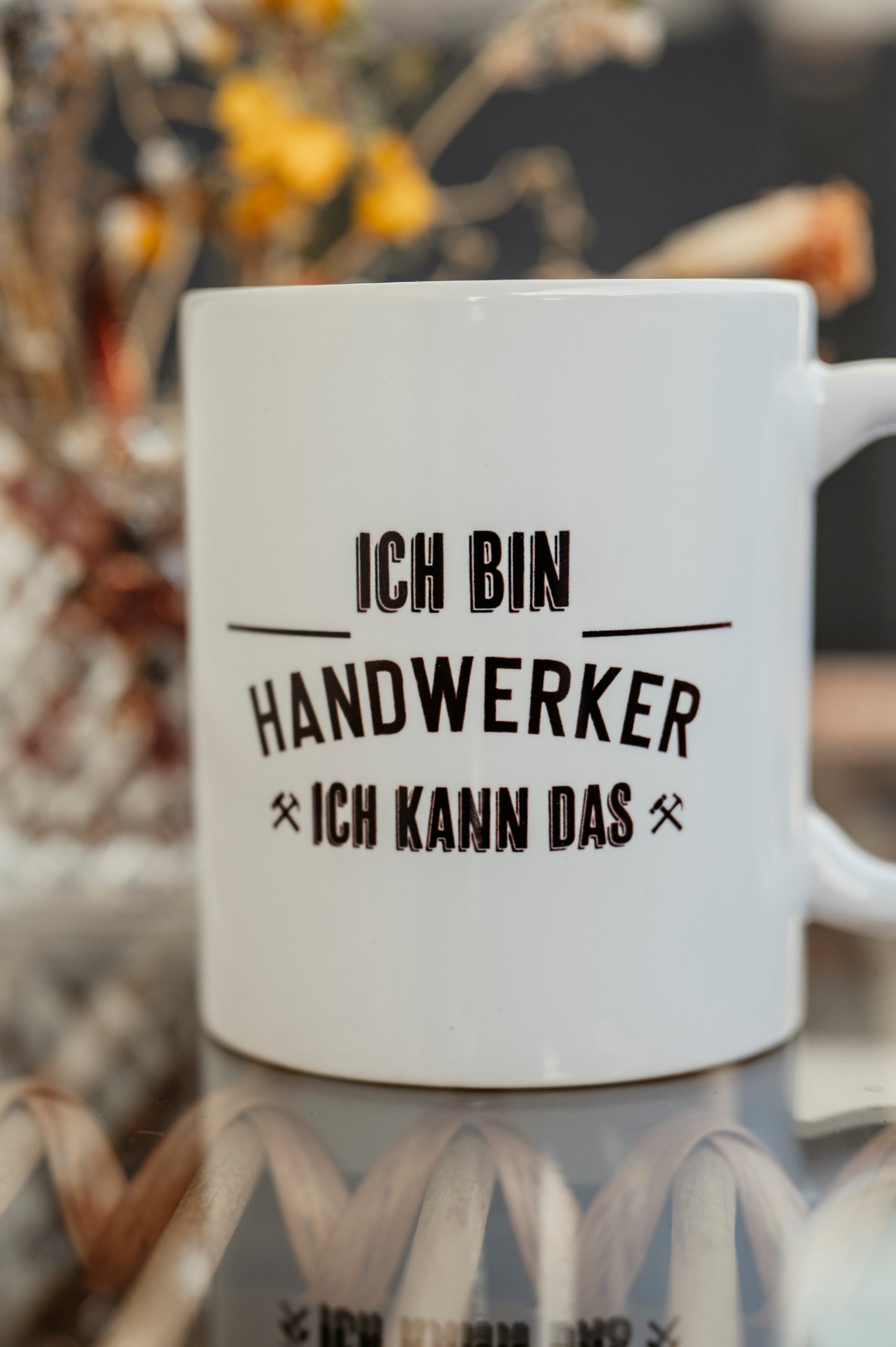 Tasse mit Spruch "Ich bin Handwerker, ich kann das" Handwerk