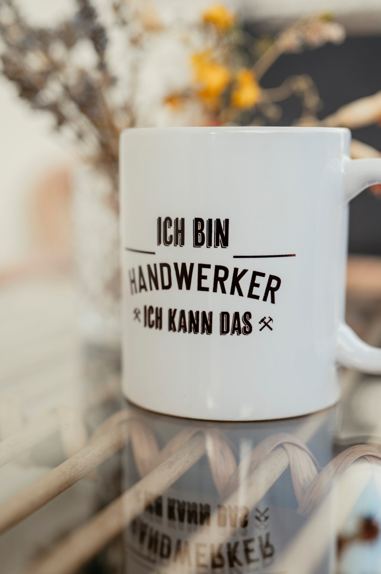 Tasse mit Spruch "Ich bin Handwerker, ich kann das" Handwerk