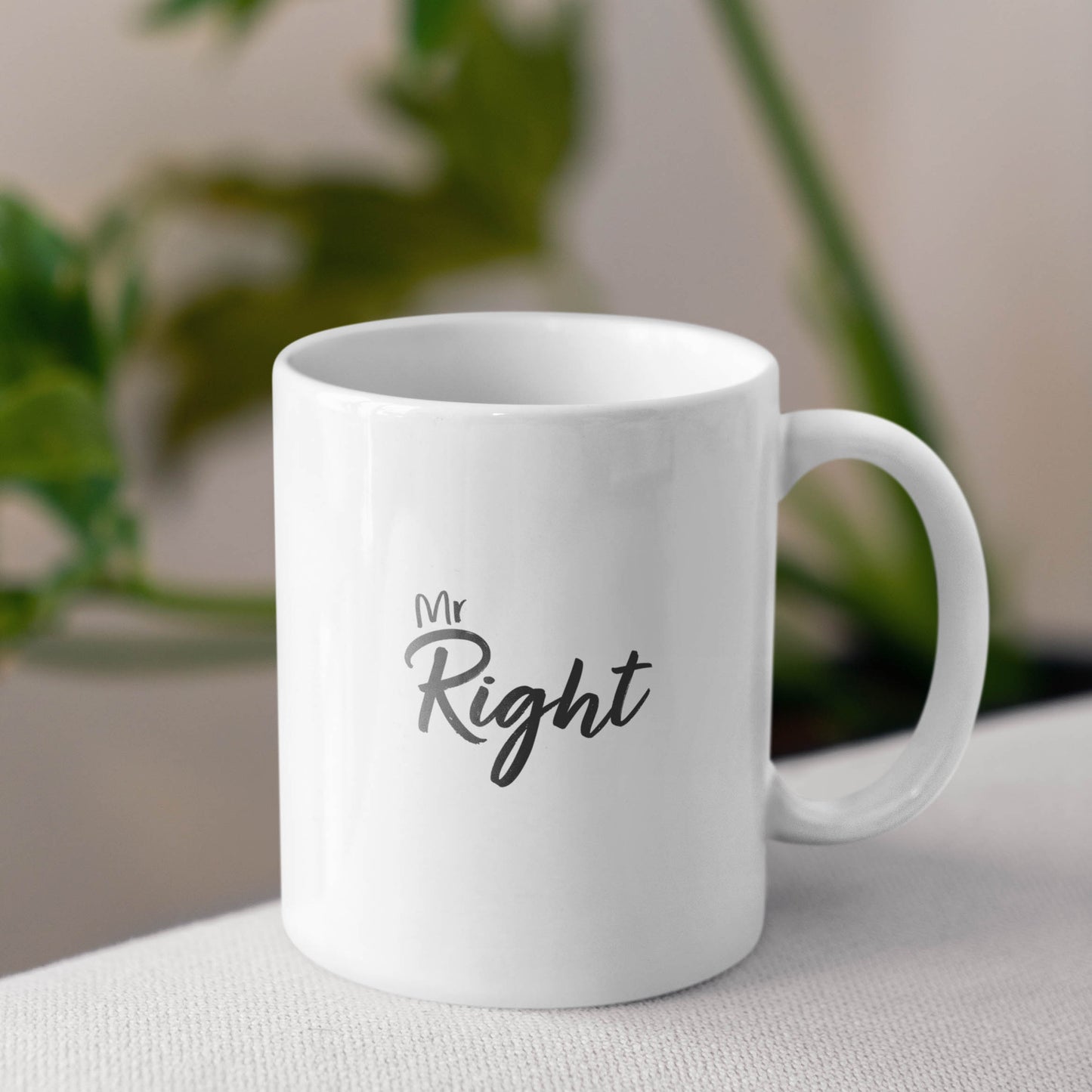 Tasse Valentinstag Hochzeit Geschenk für den Liebsten - Mr. Right