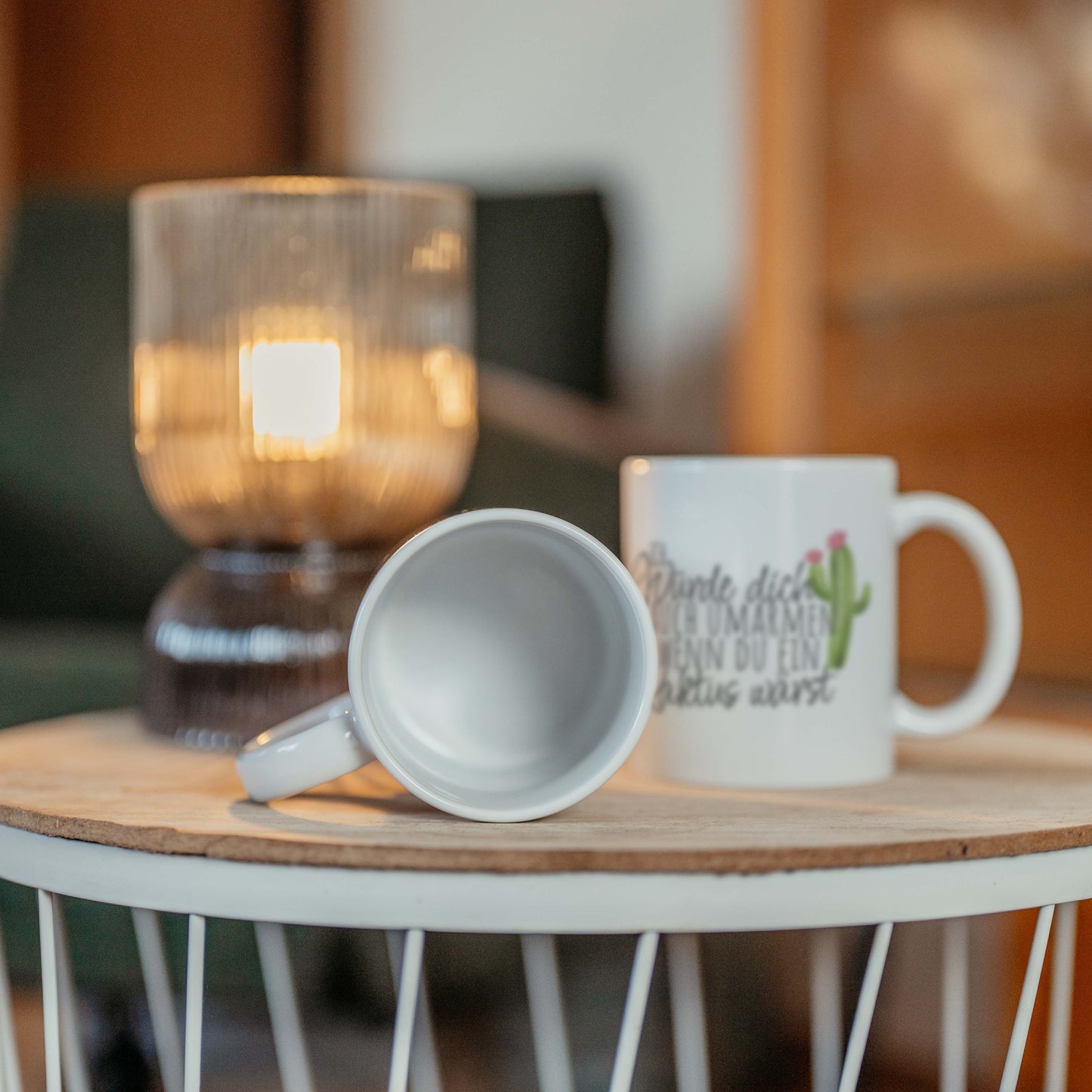 Tasse Kaktus Valentinstag Jahrestag Geschenk für Partnerin oder Partner