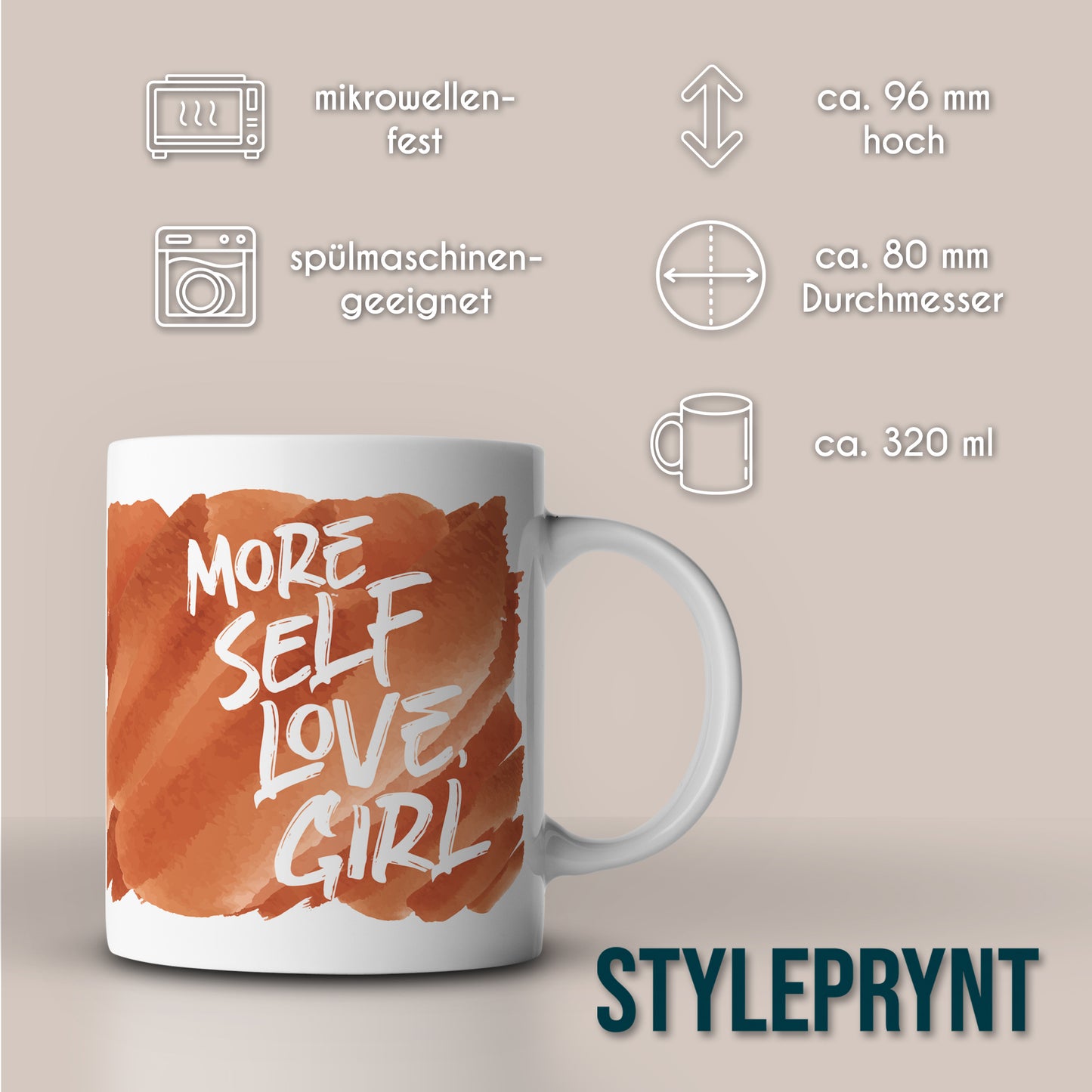 Tasse lustiger Spruch mit Bier