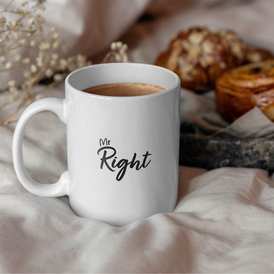 Tasse Valentinstag Hochzeit Geschenk für den Liebsten - Mr. Right