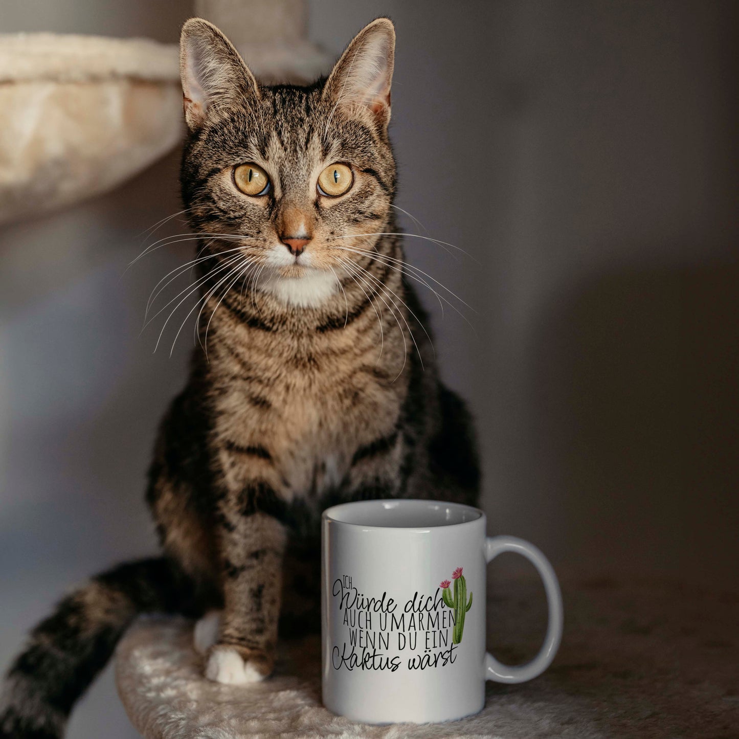 Tasse Kaktus Valentinstag Jahrestag Geschenk für Partnerin oder Partner