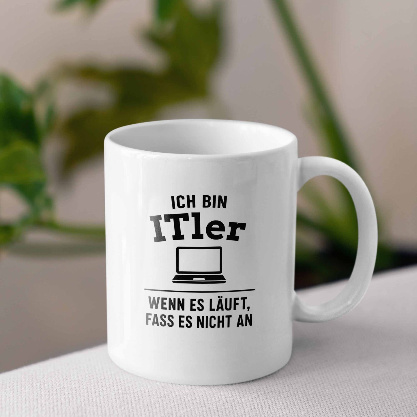 Tasse lustiger Spruch Informatiker ITler