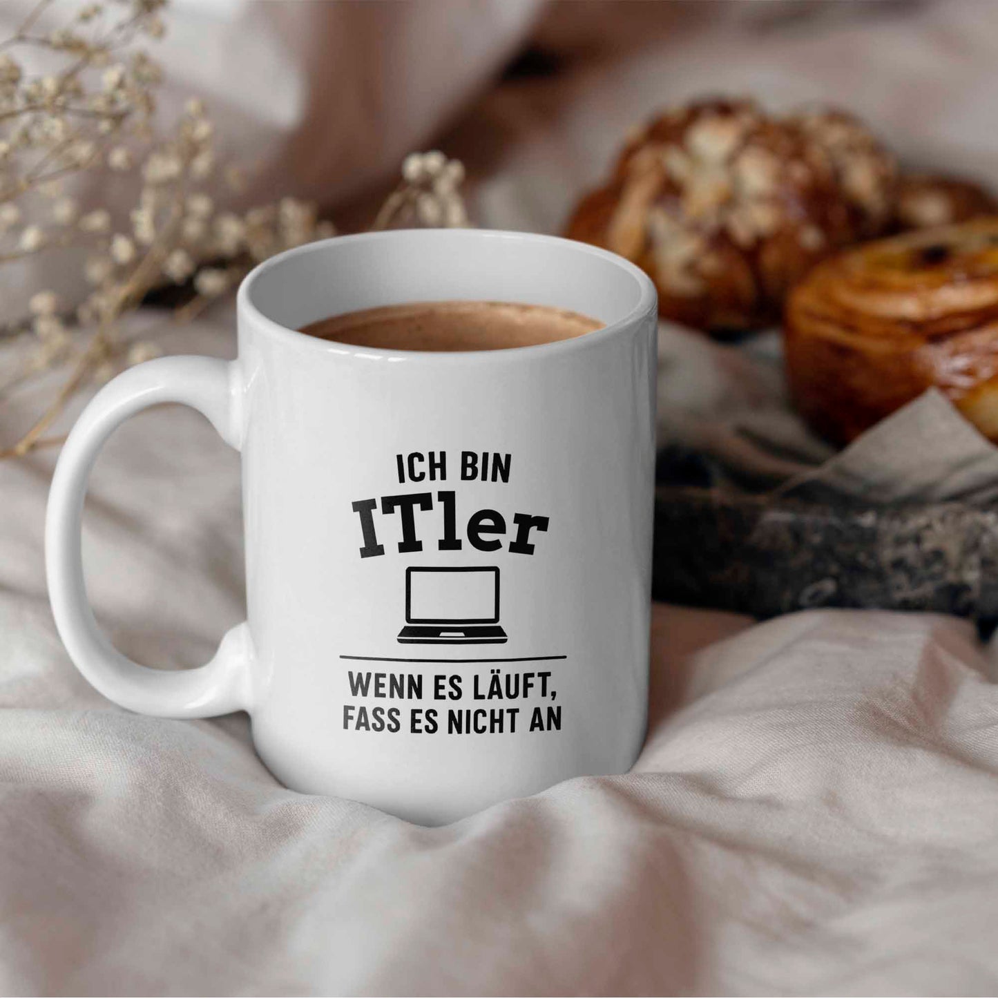 Tasse lustiger Spruch Informatiker ITler